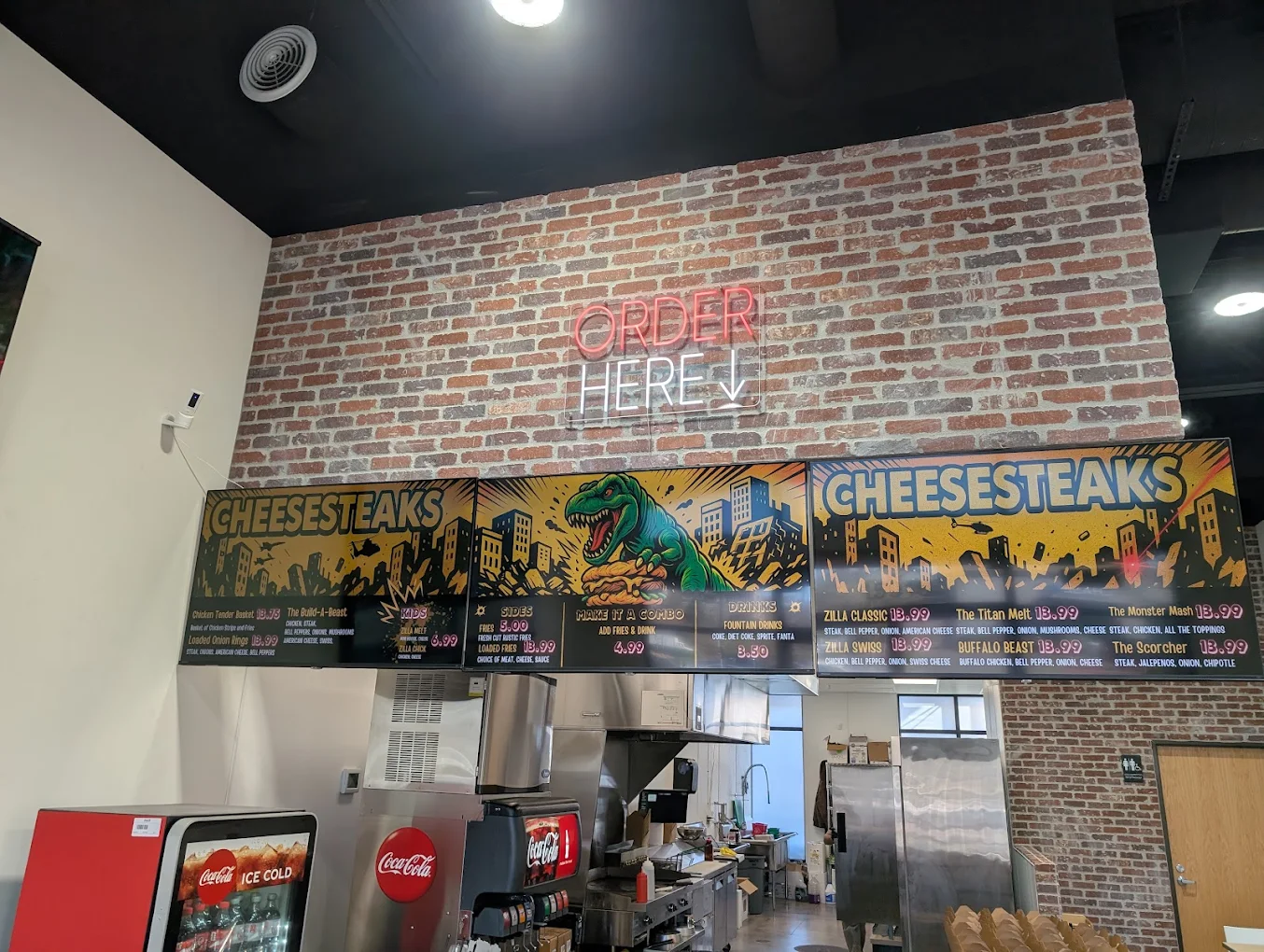 Steakzilla interior